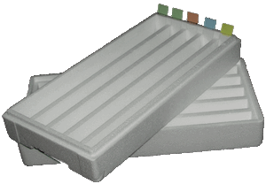 Archiv-Box aus Styropor